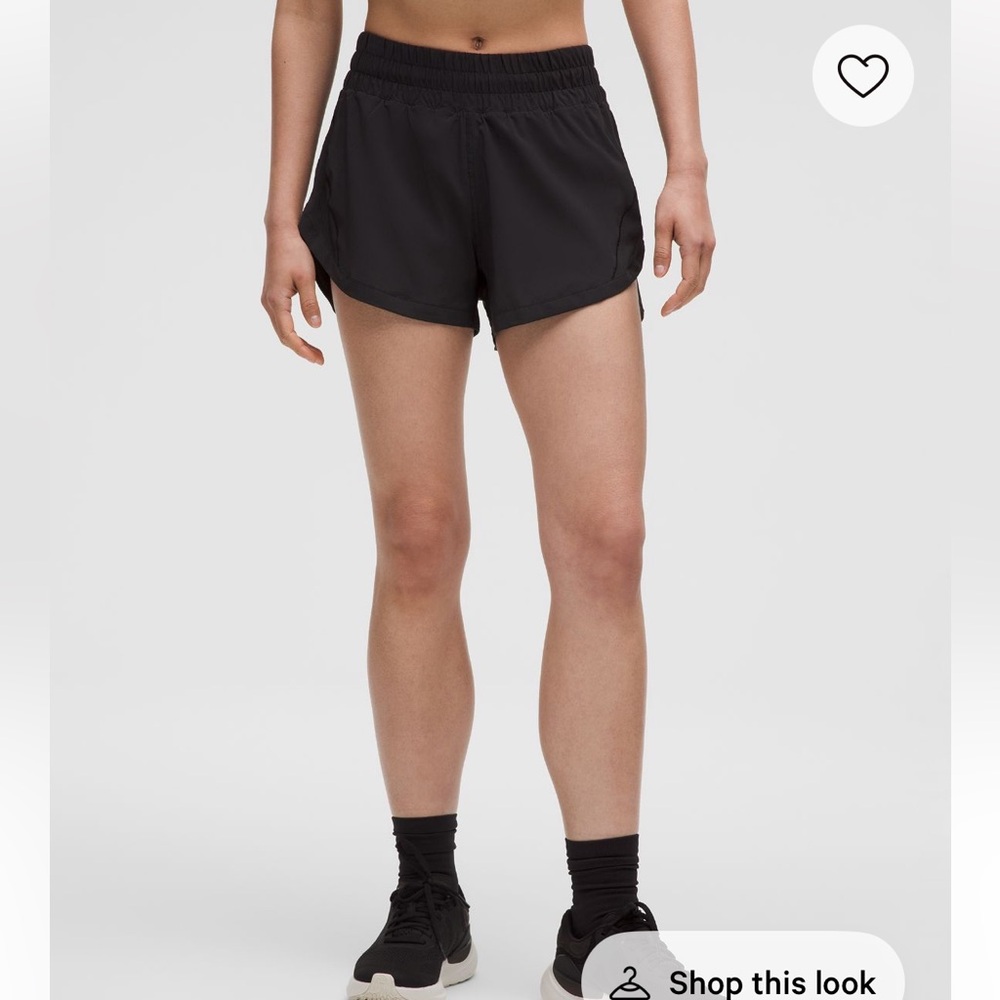 Lululemon Track That 3” shorts